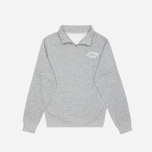 Cottage Crew Quarter Zip Sweatshirt