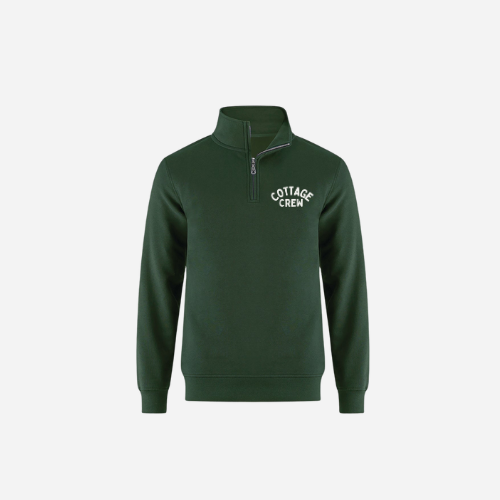 Cottage Crew Youth Quarter Zip Sweatshirt
