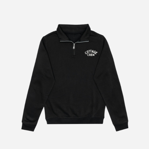 Cottage Crew Quarter Zip Sweatshirt